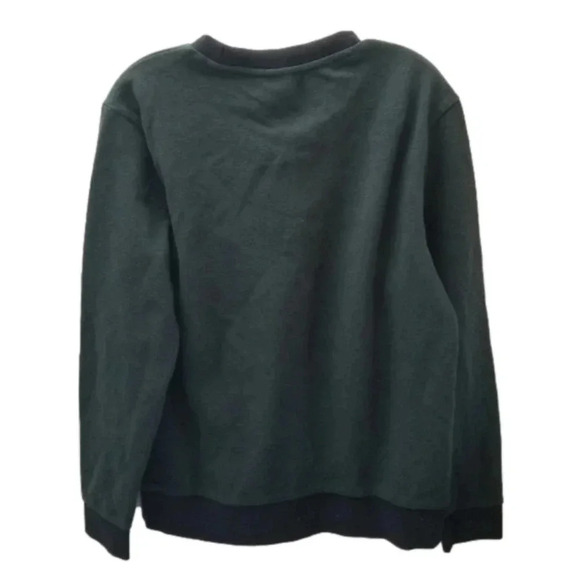 HUGO Boss Black Green Crewneck  Cotton L - Picture 2 of 11